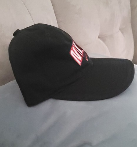 New Vintage 90s Nike Stitched Logo Black Youth Cap Hat - Adjustable - Picture 2 of 4