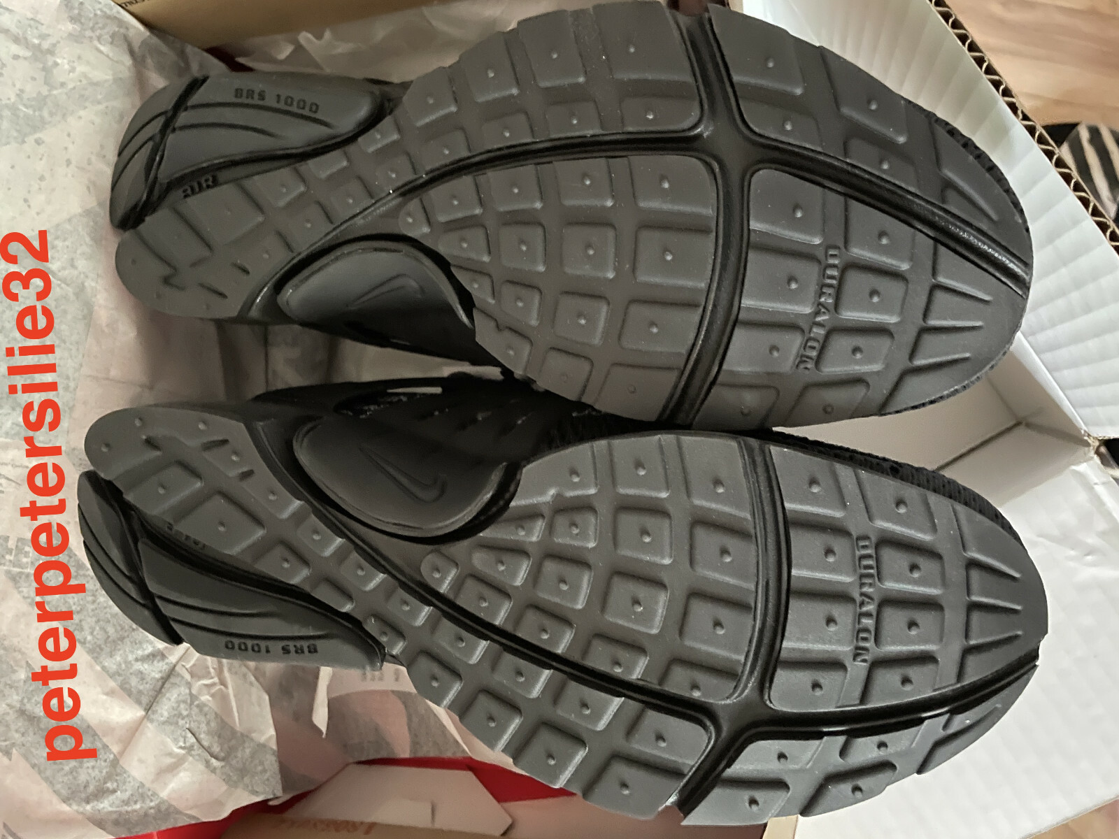 OFF WHITE X NIKE NUOVE Nike x Off bianche Presto The Ten nere 100% AUTENTICHE DS 10 10 EU46 US12 UK11