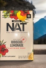 Pruvit OSNAT Ketones HIBISCUS LIMONADE Caffeine Free. 20 PACK FREE SHIPPING