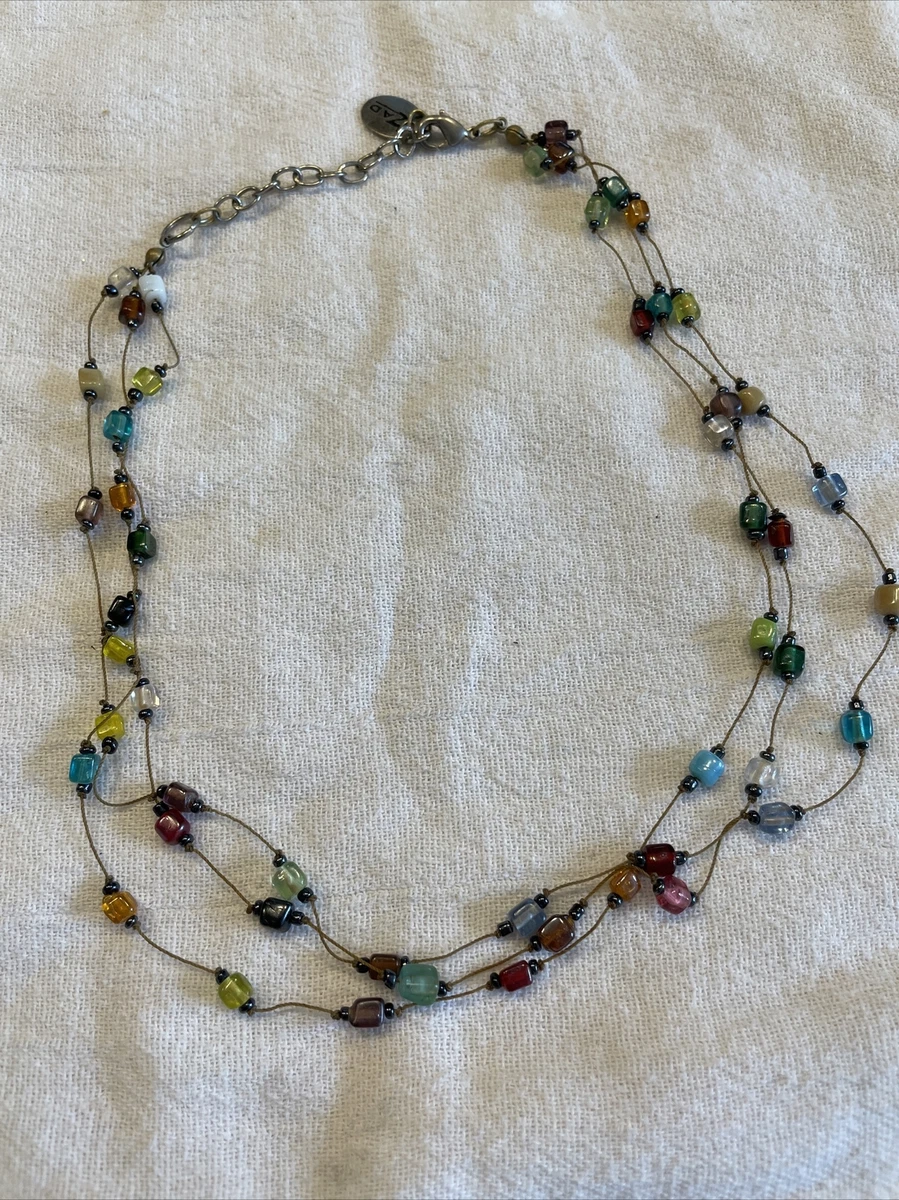 Zad beaded necklace sale