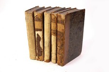 OEUVRES DE JEAN RACINE 5 Bücher Französisch 1807 Antik Stereotype D´Herhan