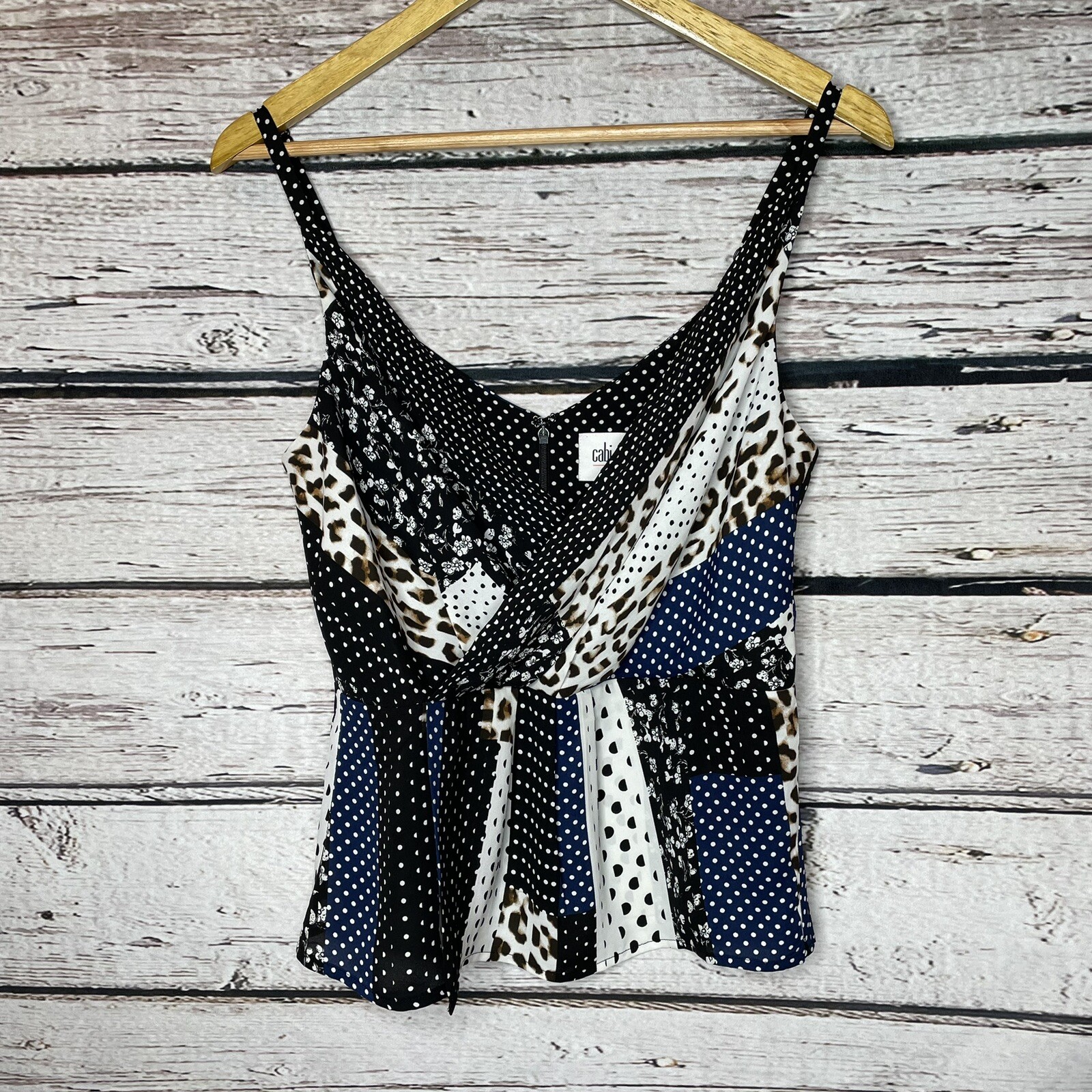 CAbi Crossover Cami Tank Multi Pattern Size 4 Sty… - image 2