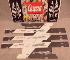 Carrera GO!!! Mercedes AMG Advertising Banners x3 Tunnel Fixing Clips 1:43 NEW