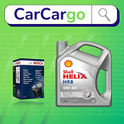 BOSCH Oil + SHELL OIL Service Kit For KIA Venga CVVT 2010+