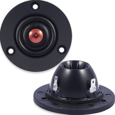 2pcs 2.5" inch 65mm 6ohm 30W Silk Film Tweeter Treble Speaker Audio Stereo Horn