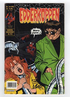 1991 MARVEL SPECTACULAR SPIDER-MAN #174 & #175 DOCTOR OCTOPUS APP RARE NORWAY