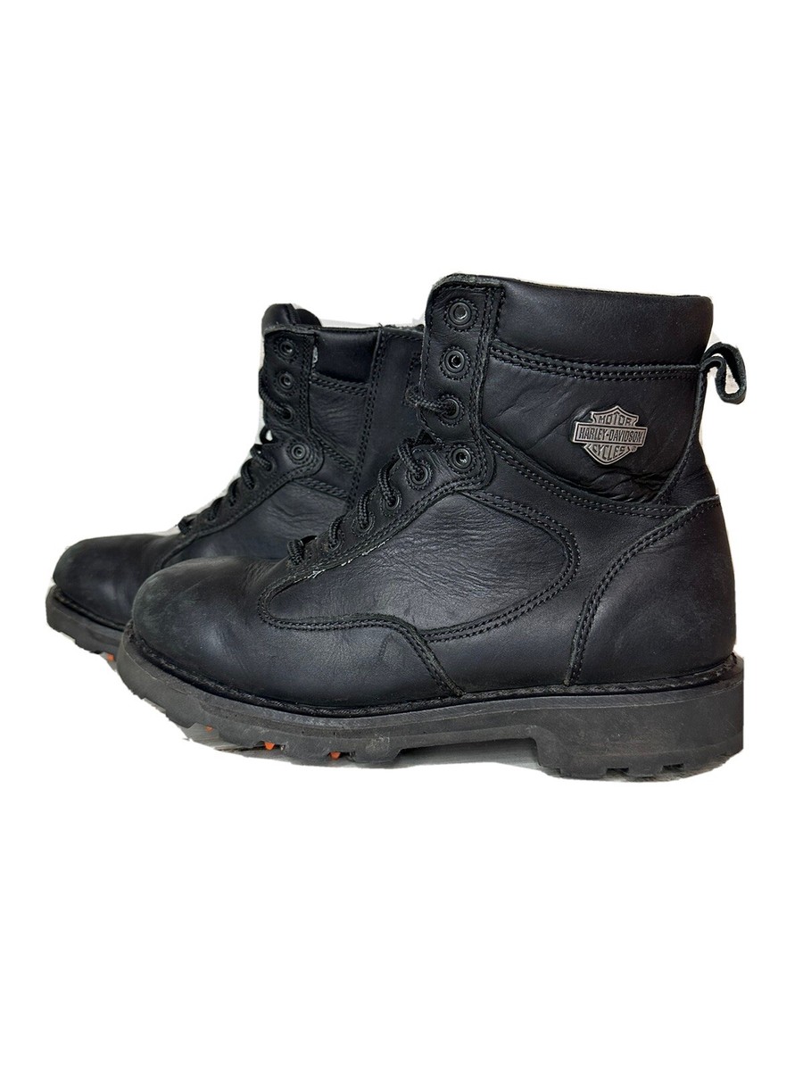 HARLEY DAVIDSONブーツ Harley Davidson Riding Boots, Lace Up And Zipper, Size 9, 93074