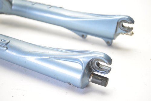 ROCK SHOX DUKE BLUE 1 1/8" THREADLESS 26" BICYCLE SUSPENSION FORK 215 MM STEERER - Picture 2 of 13