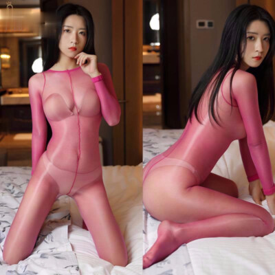 Sexy Bodysuit Women Men 0D Shiny Bodystockings Cleancut Silky with JJ underwear