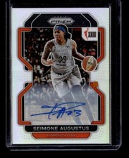2022 Panini Prizm WNBA #156 Seimone Augustus W25 Prizms Signatures