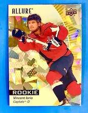 2023-24 Upper Deck Allure Hockey Yellow Taxi Vincent Iorio #134 Washington
