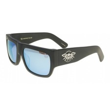Black Flys Casino Fly Sunglasses - Matte Black - Blue Mirror - New