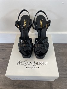 ysl tribute black patent
