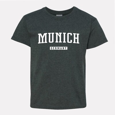 Munich Shirt | Munich Germany Youth T-Shirt | Munich Teen Tee | German, München