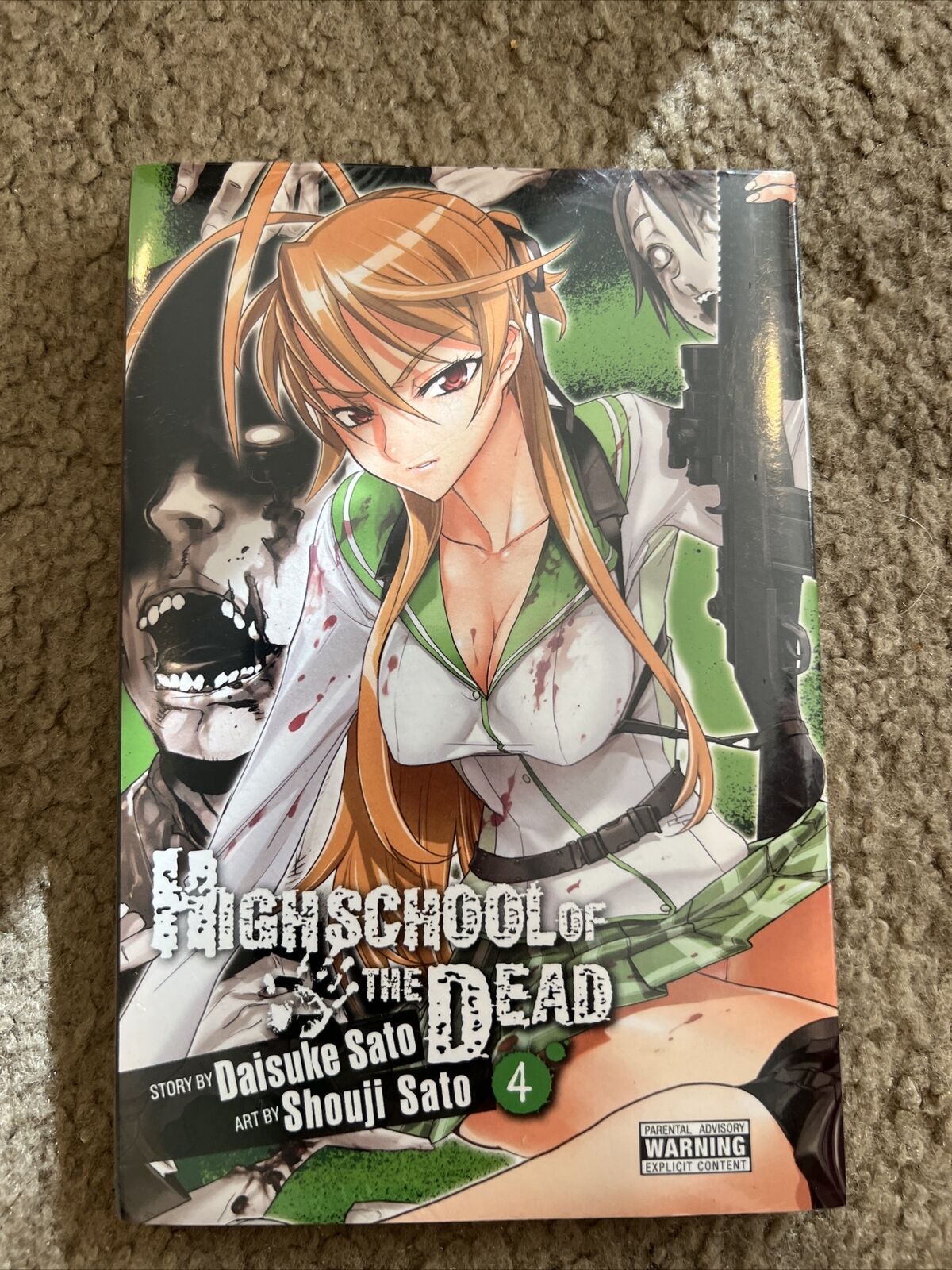 Highschool of the Dead, Vol. 4, Manga