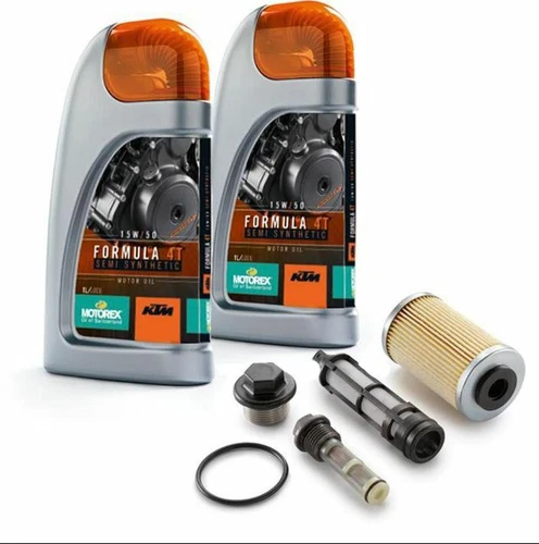KTM 390 Duke RC Genuine OEM Oil Change Kit 2014-2025