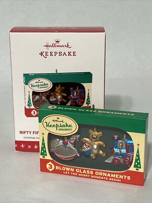 Hallmark Keepsake 2016 Retro 50s ''NIFTY FIFTIES MINI TOYS'' Ornament_1501_NEW
