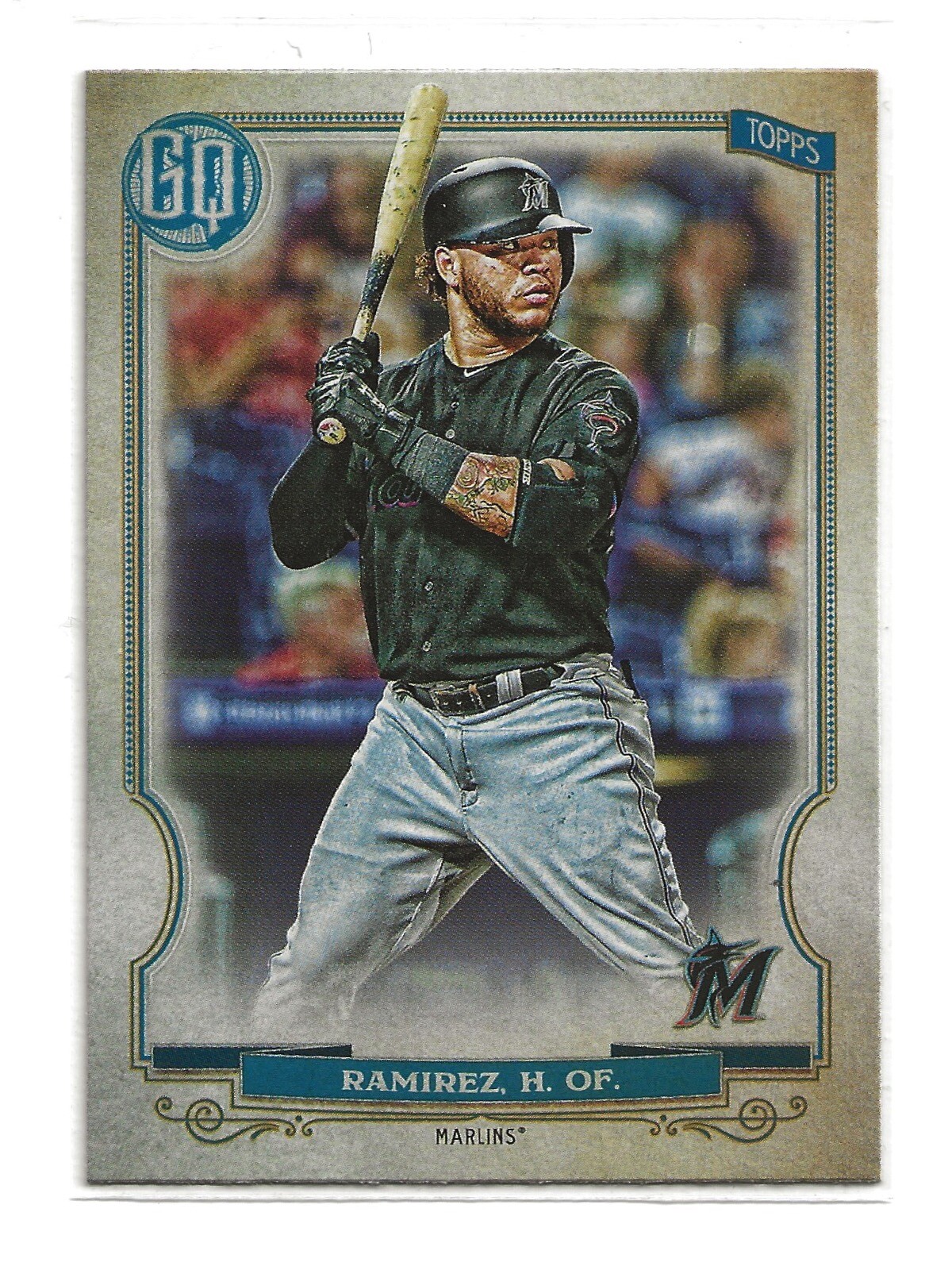 HAROLD RAMIREZ 2020 Topps Gypsy Queen Base Card Miami Marlins (#9)