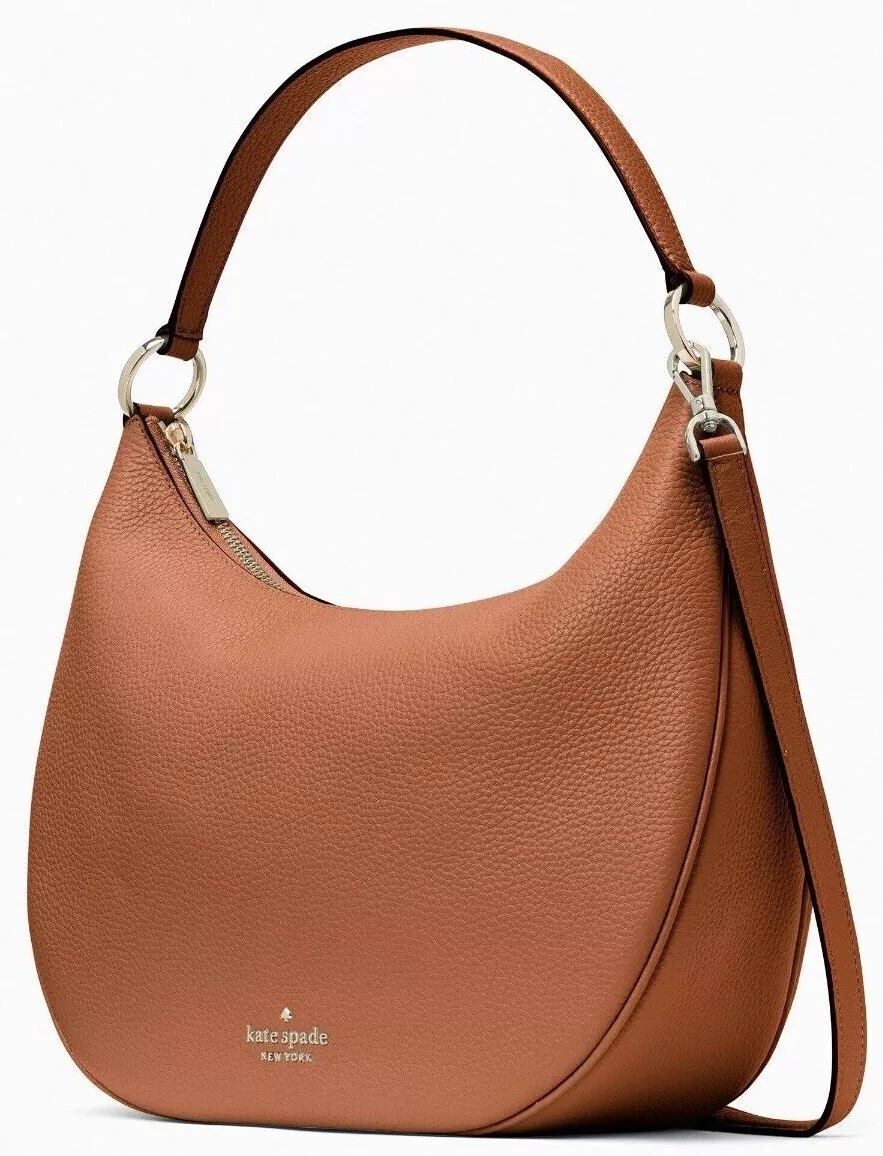 Kate Spade New York Smoosh Crossbody Bag in Warm Gingerbread