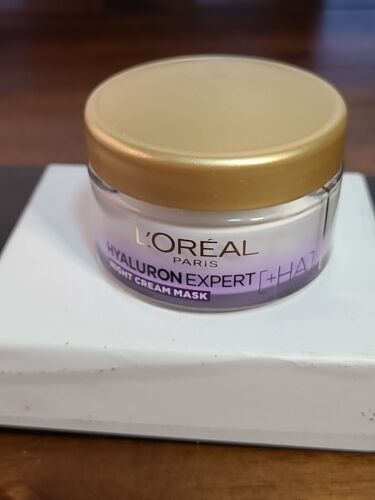 L'OREAL PARIS Hyaluron Expert Replumping Hidratante Crema de Noche Mascarilla 50 ml - Imagen 6 de 8