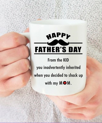 Dear Bonus Dad Mug Funny Happy Father S Day Mug Step Dad Mug Happy Father Ebay