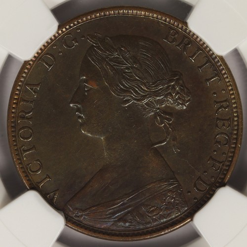 1864 Canada New Brunswick 1c NGC AU Details Cleaned - Picture 3 of 4