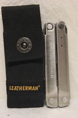 LEATHERMAN Bond Multitool, Stainless Steel Everyday Tool with Sheath J34