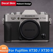 Mebont Decal Skin Fuji Fujifilm XT30 XT30II Sticker Vinyl Wrap Transparent Film