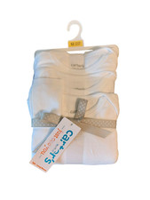 Carter's Just One You 3 pack Bodysuits White Long Sleeve Size 12 Months