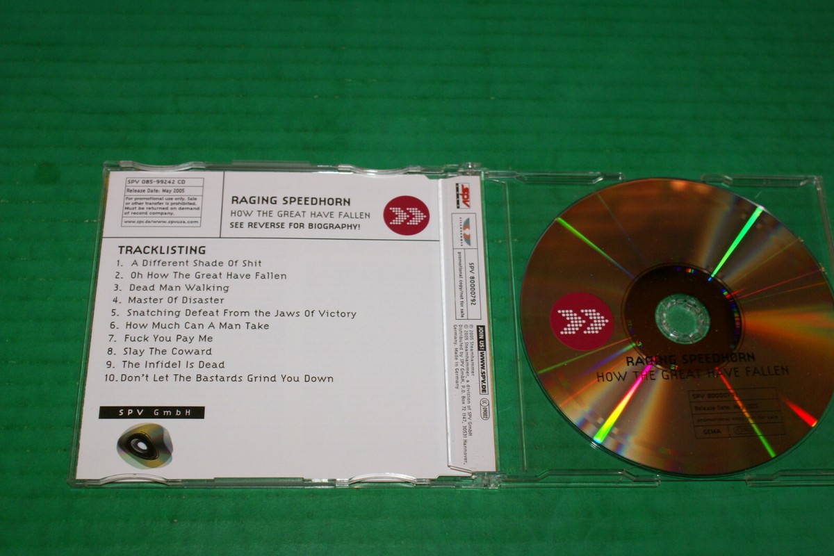How the Great Have Fallen by Raging Speedhorn (CD, 2005) for sale