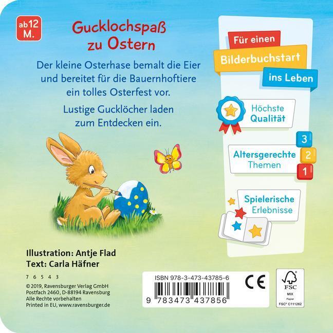 Thumbnail - Mein Gucklochbuch: Frohe Ostern | Carla Häfner | Buch | 20 S. |