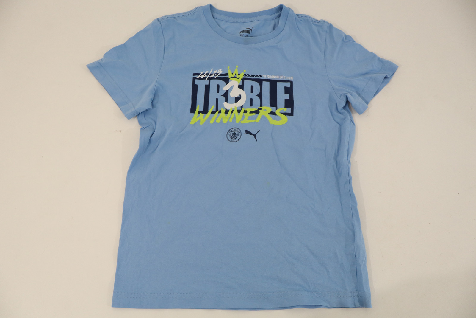 Manchester City 22/23 Treble T-Shirt Youth 11-12 #3