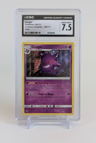 Gengar graded CGC 7.5 for sale on eBay