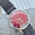 (SERVICED) Rare Vintage 1963 Seiko Crown Manual Winding Red Dial - Ref. J14040
