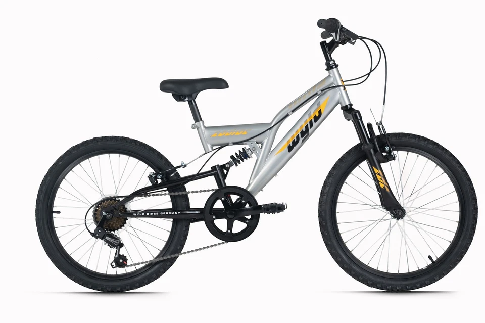 VTT Enfant Tout Suspendu 24'' Zodiac 18 Vit. V-Brakes TC 38 cm KS Cycling M315K - Photo 1/4