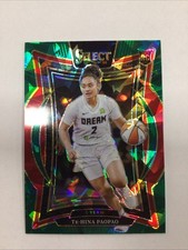 2025 Panini Select WNBA - Concourse Te-Hina Paopao #49 Green Ice Prizm (RC)