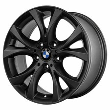 17 Bmw X3 Wheel Rim Factory Oem 71307 2004-2010 Satin Black