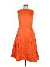 Isaac Mizrahi for Target Women Orange Cocktail Dress 8