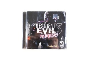 Jeu Resident Evil 3: Nemesis Sur Dreamcast – Bon état