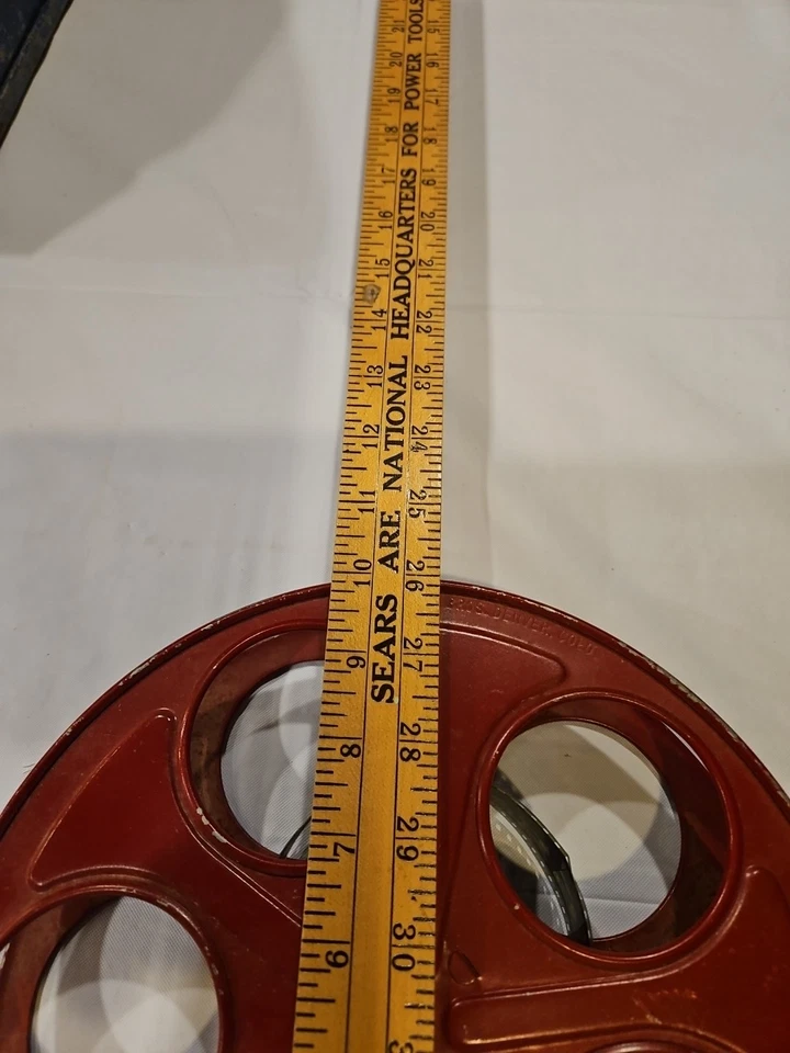 Carrete de película metálica Goldberg Brothers de colección 35 mm 10 pulgadas, Denver Colorado EE. UU. Foto 4 de 4