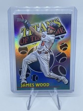 2026 Topps Series 1 - James Wood -  #TOG-15 - Titans of the Game - Nationals