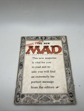 First Issue The New Mad Magazine 24 July 1955 First Issue The New Mad Magazine 24 July 1955