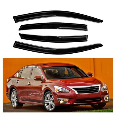 For 2013-2018 Nissan Altima Window Visors Wind Deflectors Sun Rain Guards Vent§