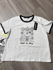 Image of Karl Lagerfeld White T-shirt - Size M - New With Tag
