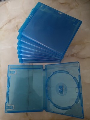 8x leere Blu Ray Hüllen - Single Disc - gebraucht