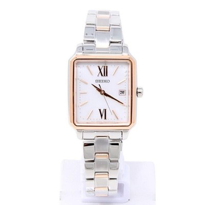 Seiko Selection SWFH140 S Series Solar Radio Rectangular Ladies Watch Japan new