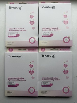4 boxes NEW SEALED Crème Shop Hydrocolloid Patches for Blemishes