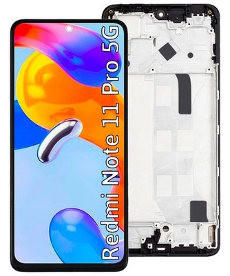 Für Xiaomi Redmi Note 11 Pro 5G LCD Bildschirm Display  Incell Rahmen