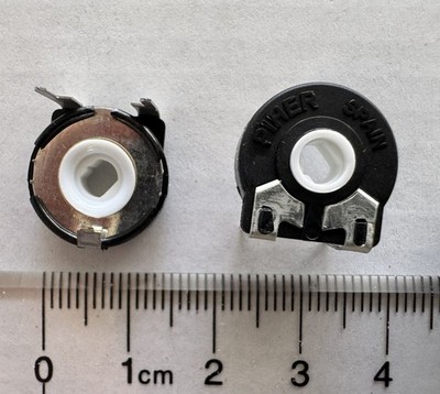 10 Pcs PT15NV02-104A2020 PIHER Potentiometer 1Turn Horizontal 15mm 100 kΩ ±20%