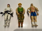 Vintage GI Joe Street Fighter Lot Action Figures Guille, Ryu, Vega, Sagat 1993